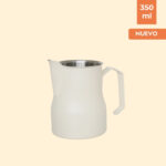 Pitcher Blanca Pico Redondo 350ml (11 oz) Arte Latte
