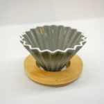 Cafetera origami - Flower dripper Negro Degradado