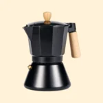Cafetera Moka Italiana Premium 6 Tazas Negro