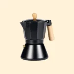 Cafetera Moka Italiana Premium 3 Tazas Negro