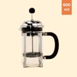 Prensa Francesa Plateada 600ml