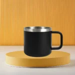 Mug de acero negro