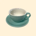 Set pocillo + Plato Azul