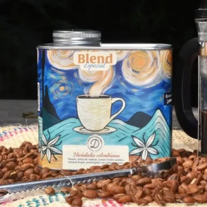 Lata de café blend
