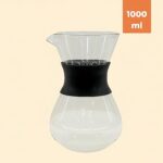 Cafetera goteo tipo chemex 1000 ml