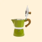 Cafetera Moka Italiana 3 Tazas Verde - Image 3