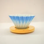 Cafetera origami - Flower dripper Azul