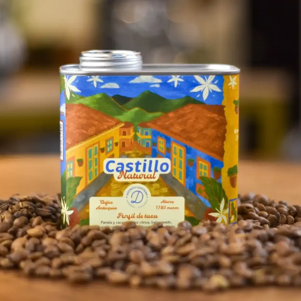 Lata de café Castillo